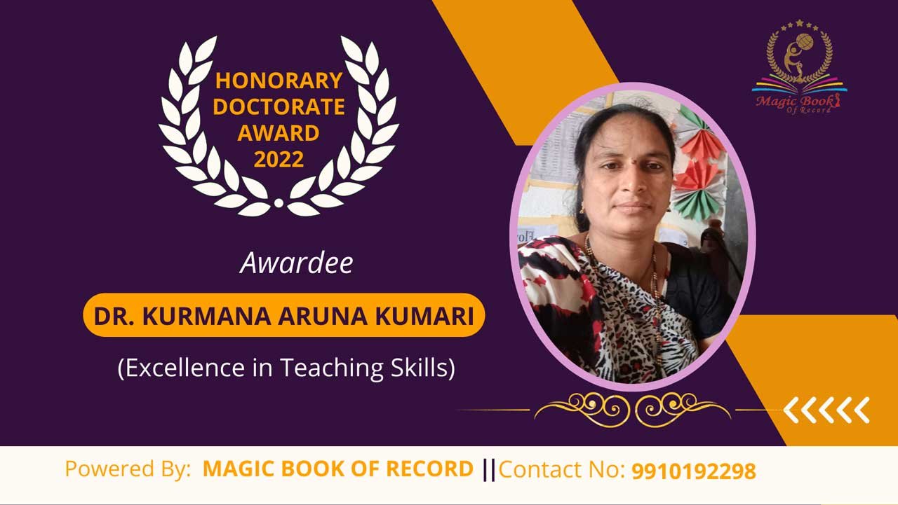 Dr. Kurmana Aruna Kumari Andhra Pradesh