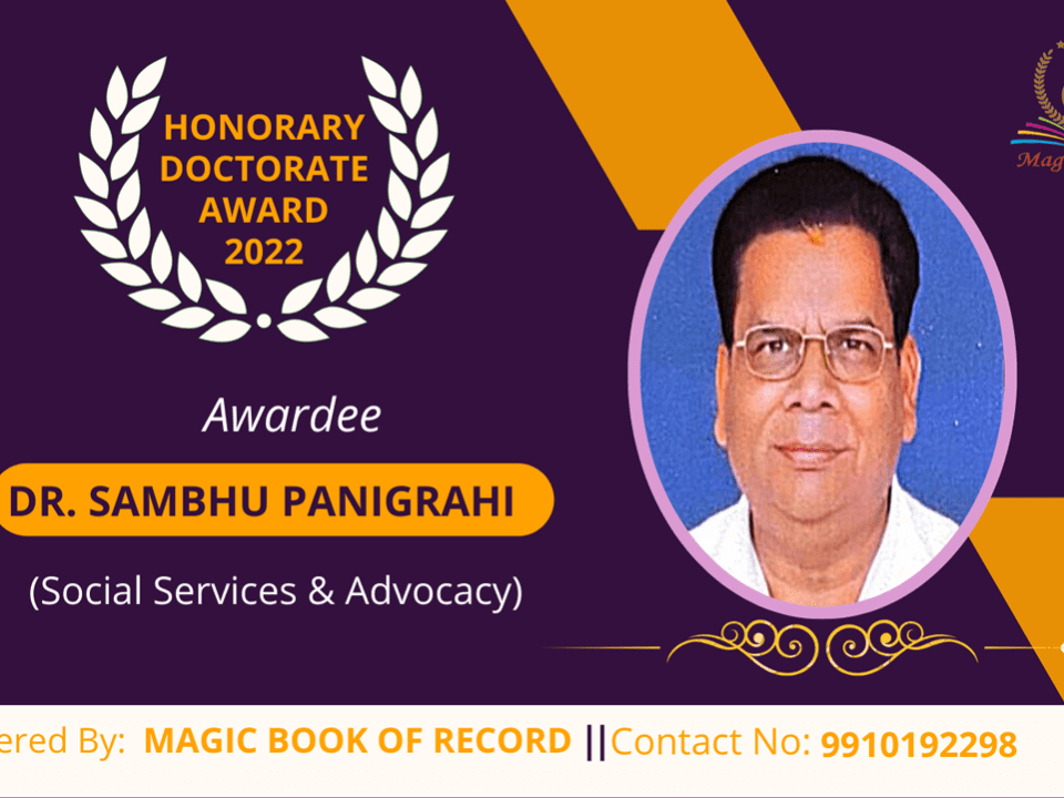 Dr. Sambhu Panigrahi Odisha