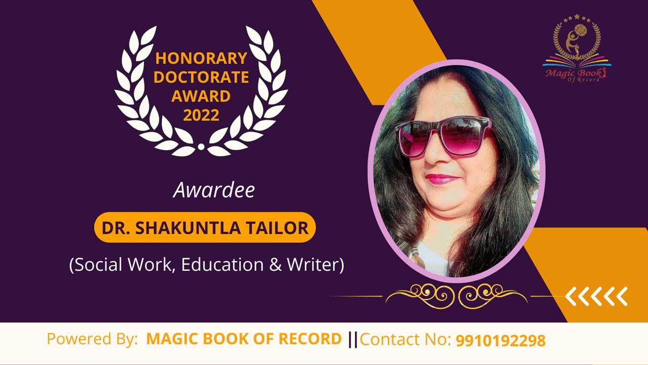 Dr. Shakuntla Tailor Rajasthan