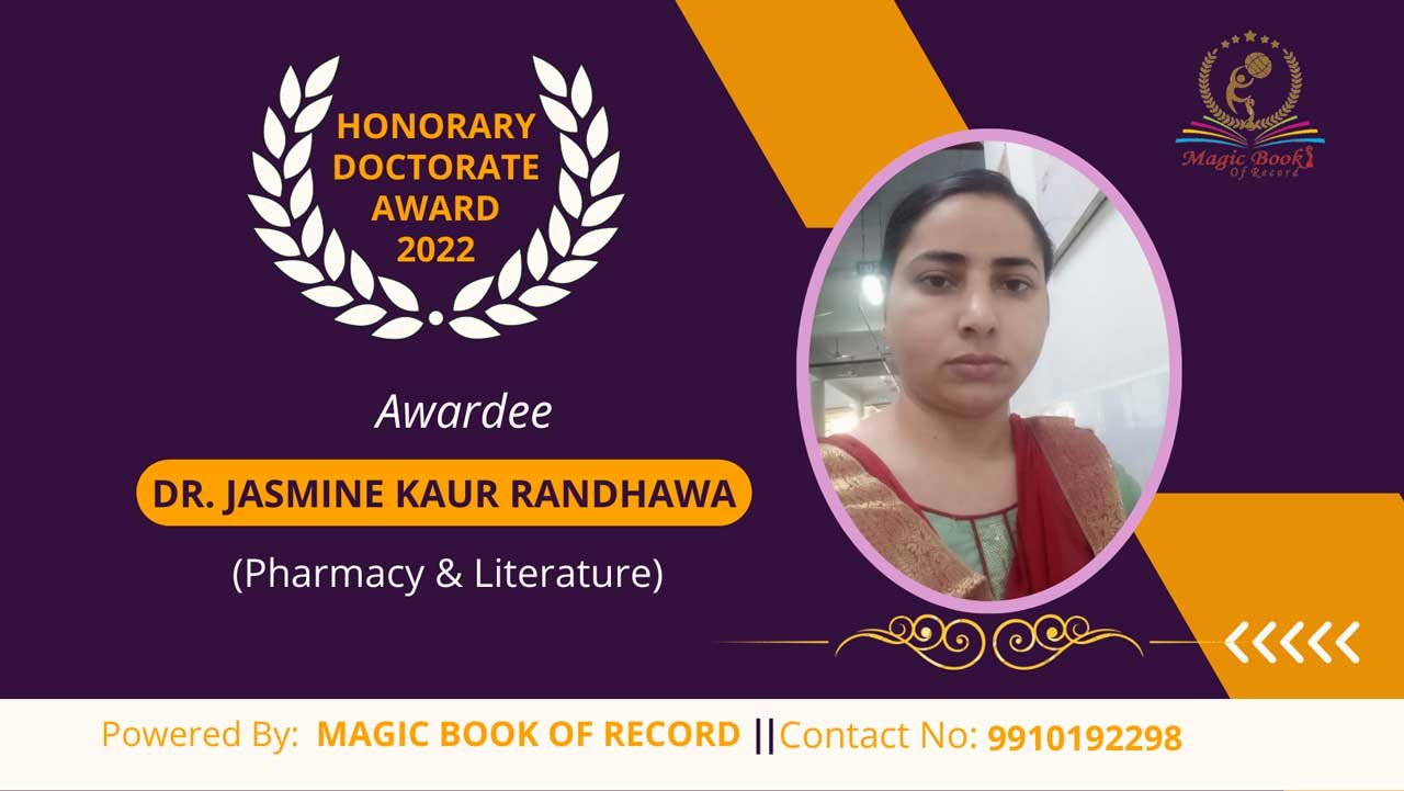 Jasmine Kaur Randhawa Punjab