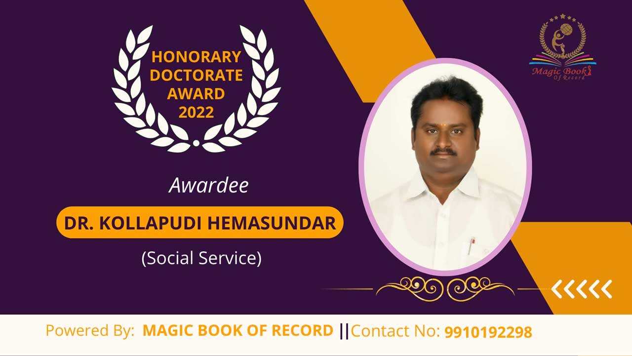 Kollapudi Hemasundar Andhra Pradesh