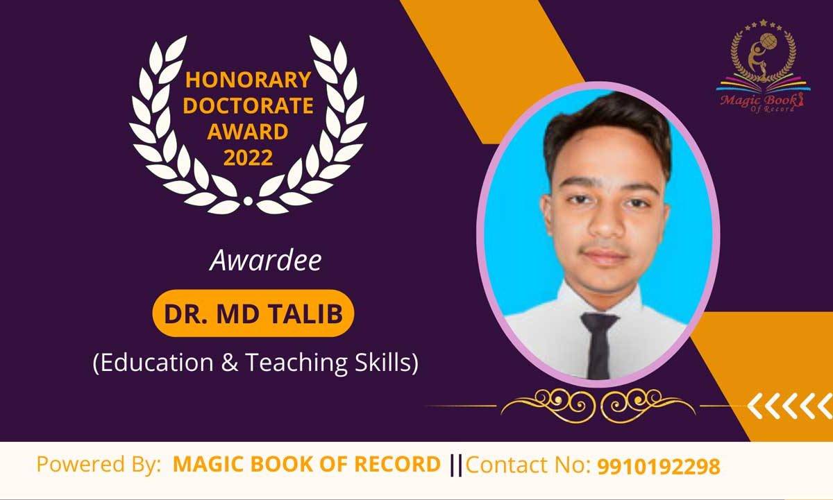 Dr. MD Talib Bihar