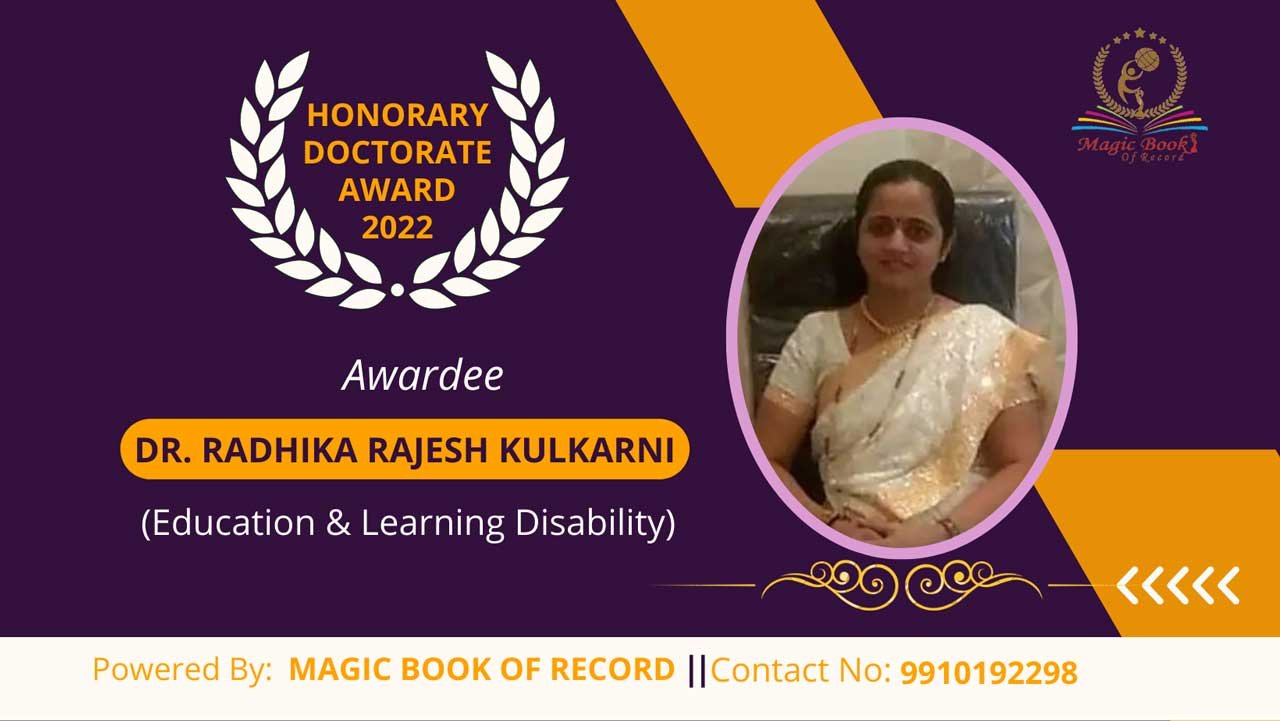 Radhika Rajesh Kulkarni Maharashtra