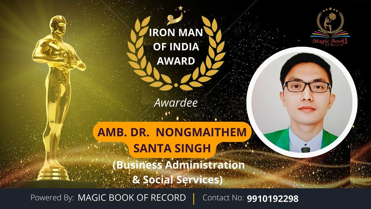 Amb. Dr. Nongmaithem Santa Singh Manipur