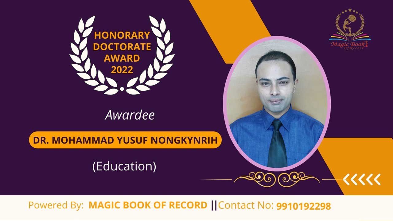 Mohammad Yusuf Nongkynrih Assam