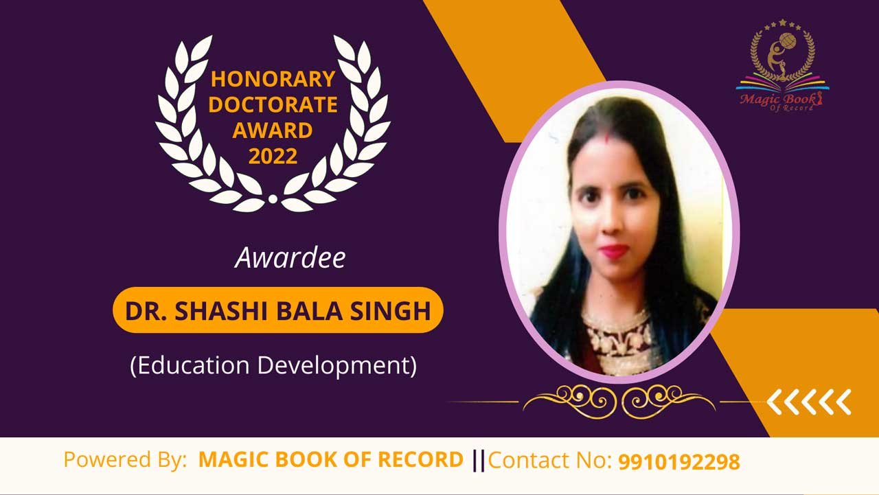 Shashi Bala Singh Uttar Pradesh