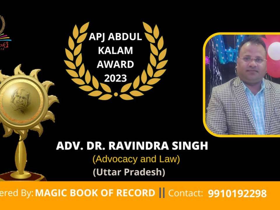 Adv. Dr. Ravindra Singh Meerut
