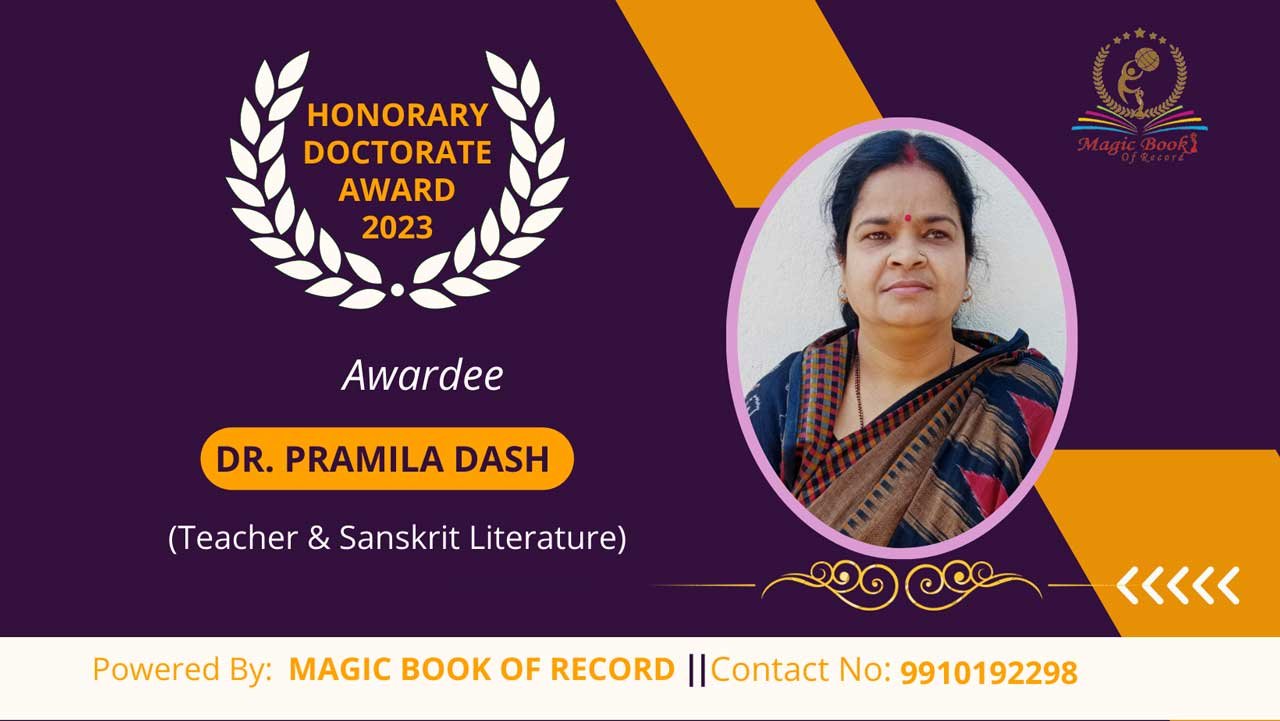 Pramila Dash Sanskrit Teacher