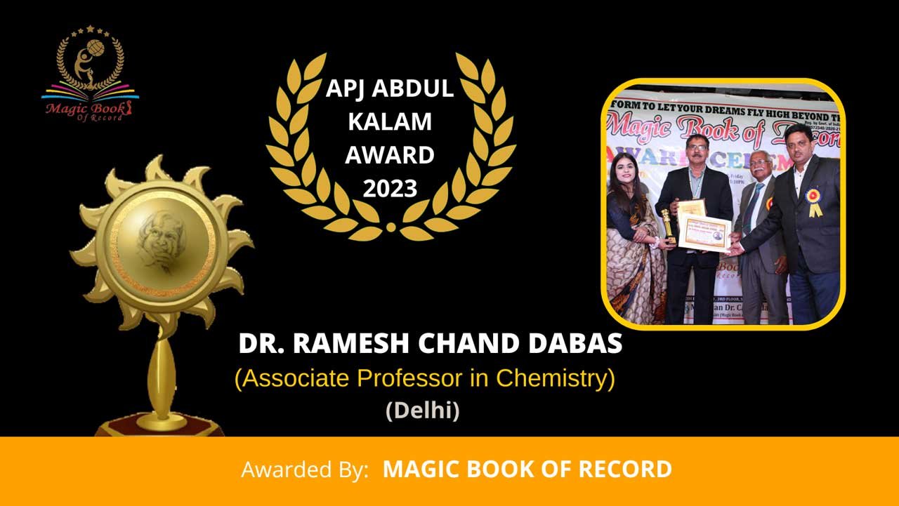 Ramesh Chand Dabas Assistant Professor
