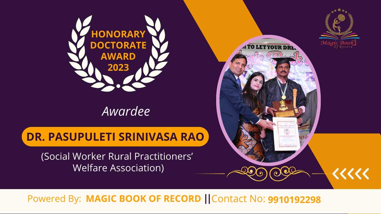 Pasupuleti Srinivasa Rao Andhra Pradesh