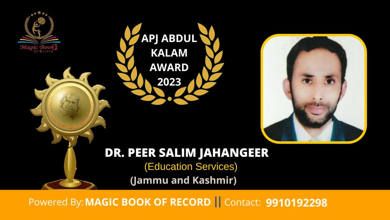 Peer Salim Jahangeer Jammu and Kashmir