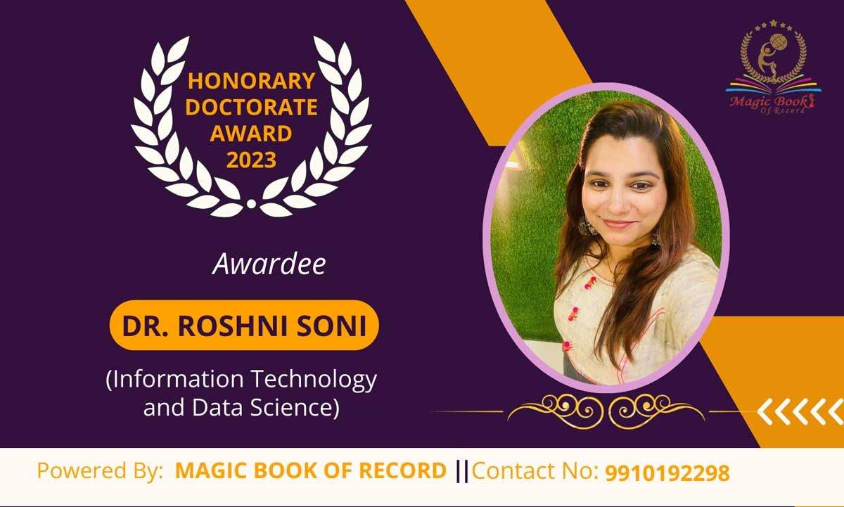 Roshni Soni Assistant Professor