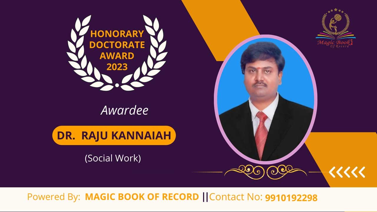 Dr. Raju Kannaiah Bengaluru