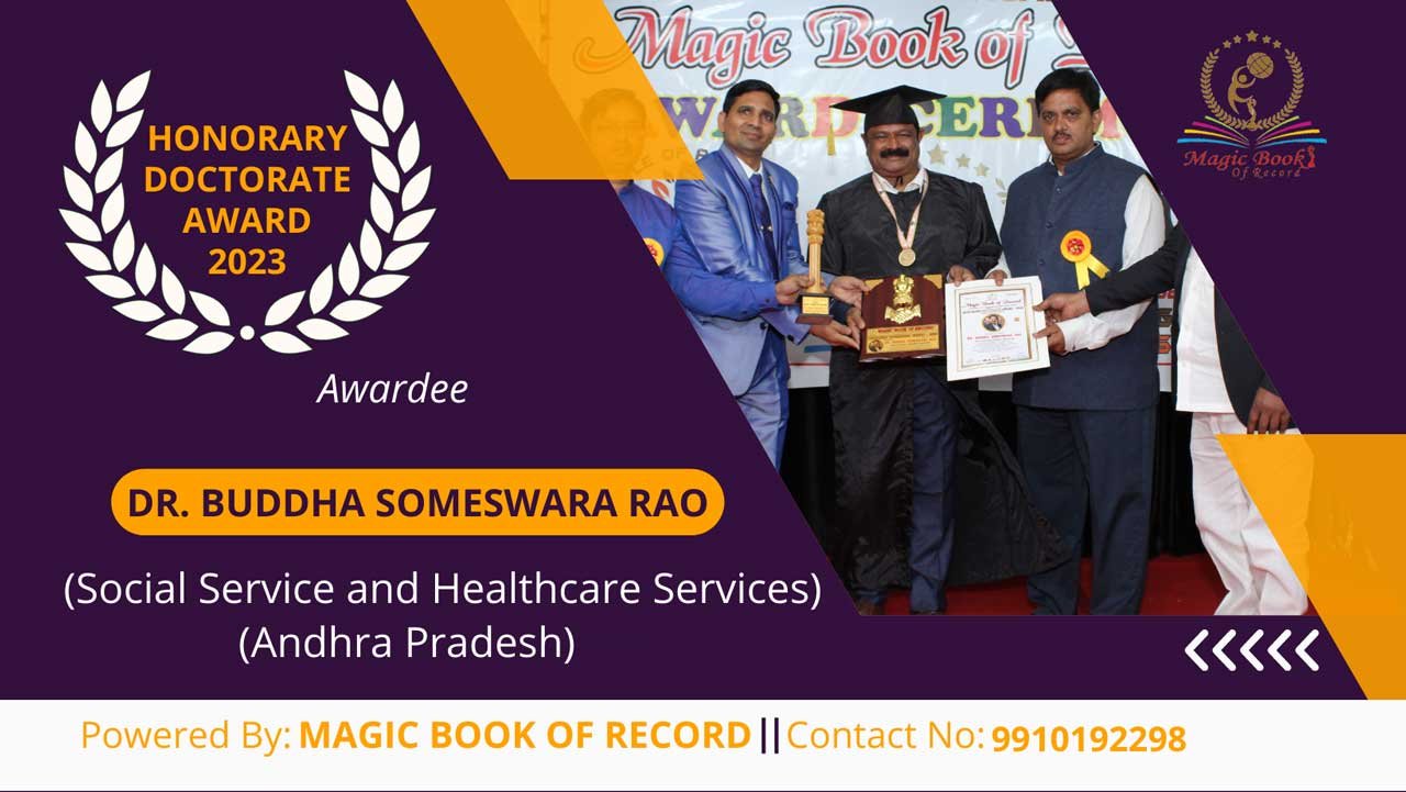 Dr. Buddha Someswara Rao Andhra Pradesh