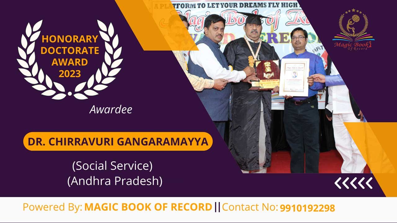 Dr. Chirravuri Gangaramayya Andhra Pradesh