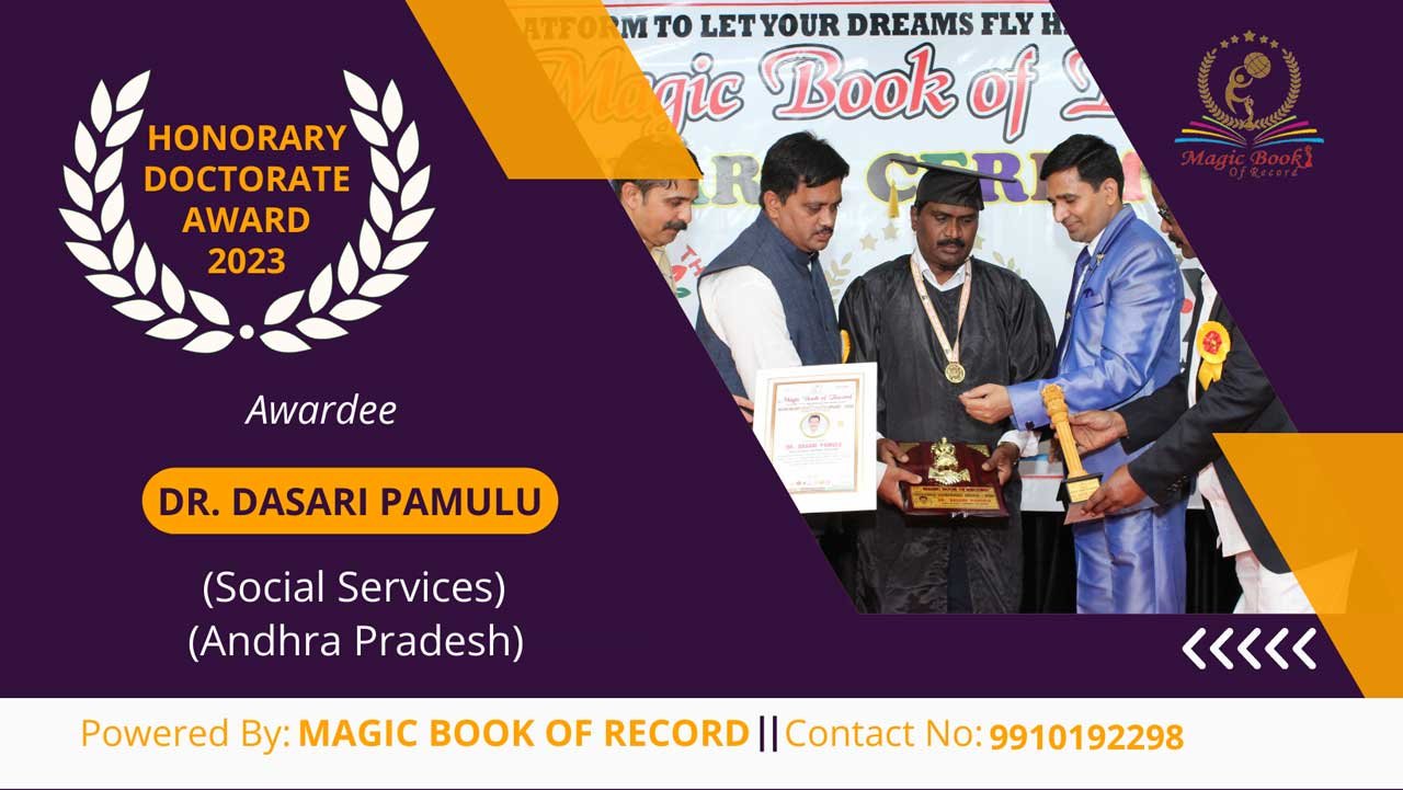 Dr. Dasari Pamulu Andhra Pradesh