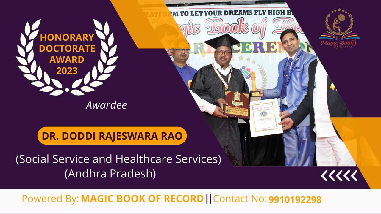 Dr. Doddi Rajeswara Rao Andhra Pradesh