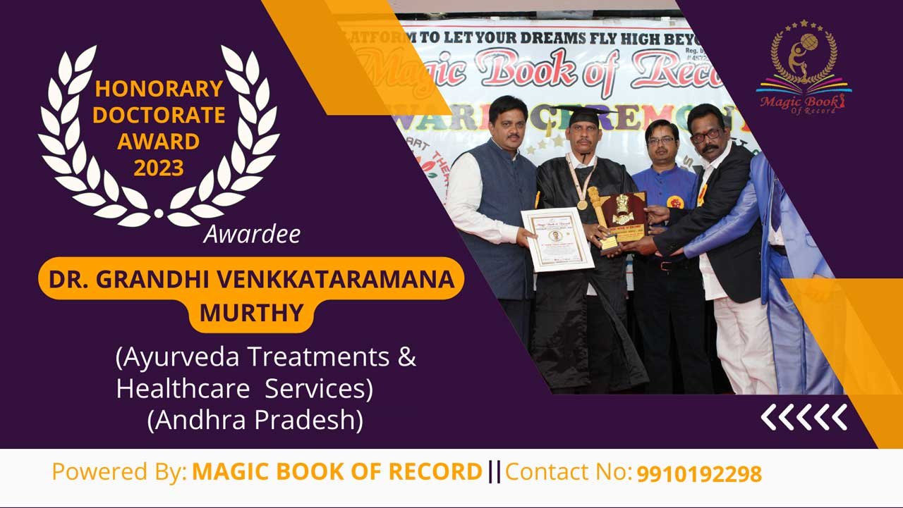 Dr. Grandhi Venkkataramana Murthy Andhra Pradesh