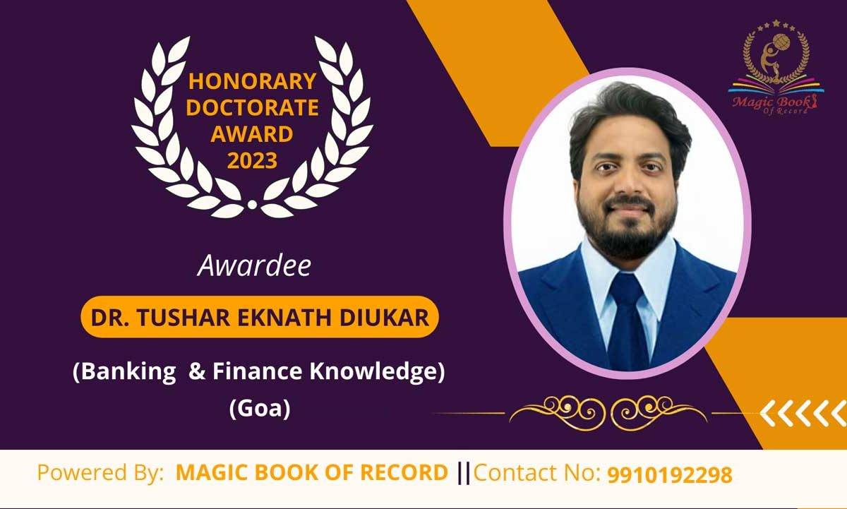 Dr. Tushar Eknath Diukar Goa