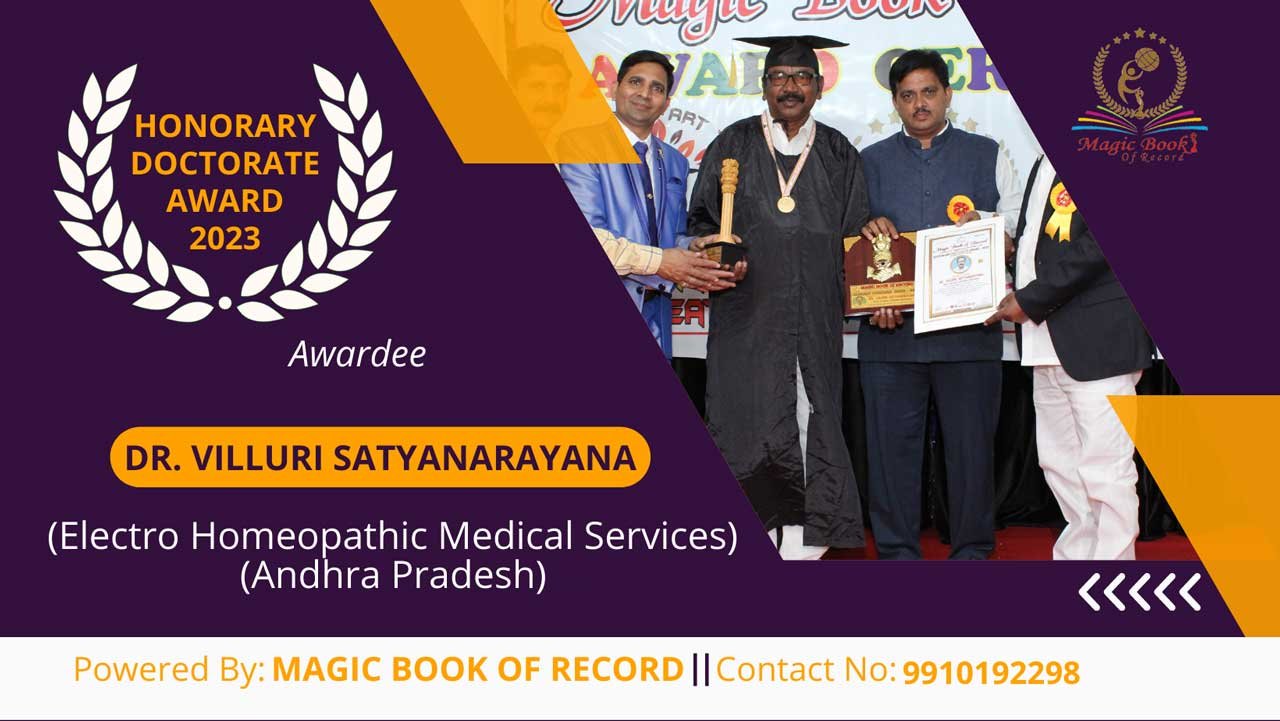 Dr. Villuri Satyanarayana Andhra Pradesh