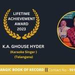 Karaoke Singer KA Ghouse Hyder