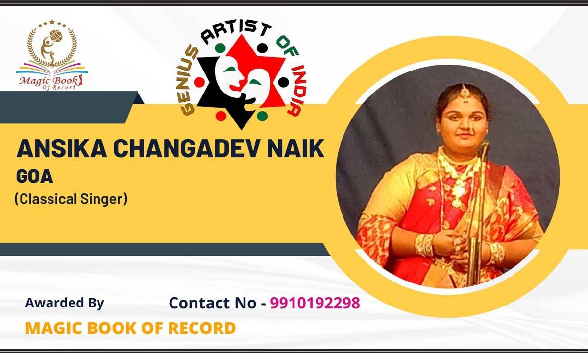 Ansika Changadev Naik Goa