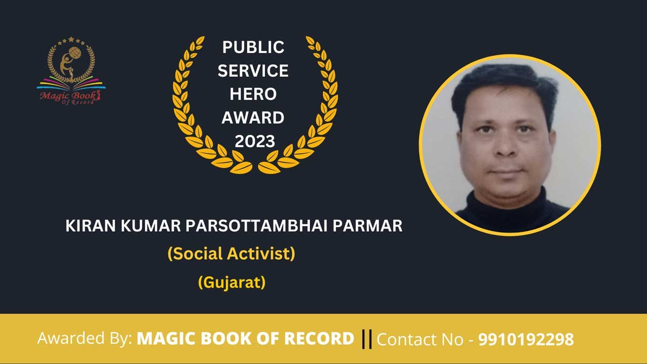 Kiran Kumar Parsottambhai Parmar Gujarat