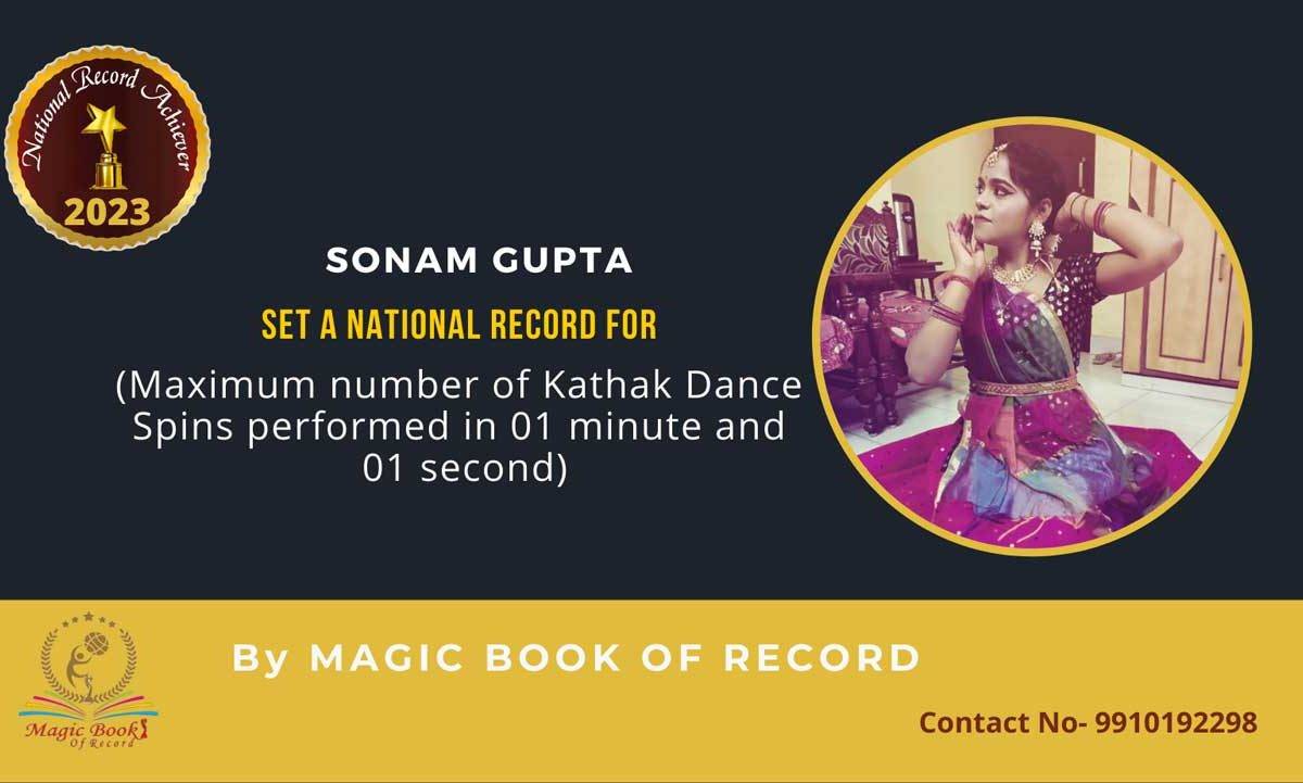 Sonam Gupta Kathak Dancer Uttar Pradesh